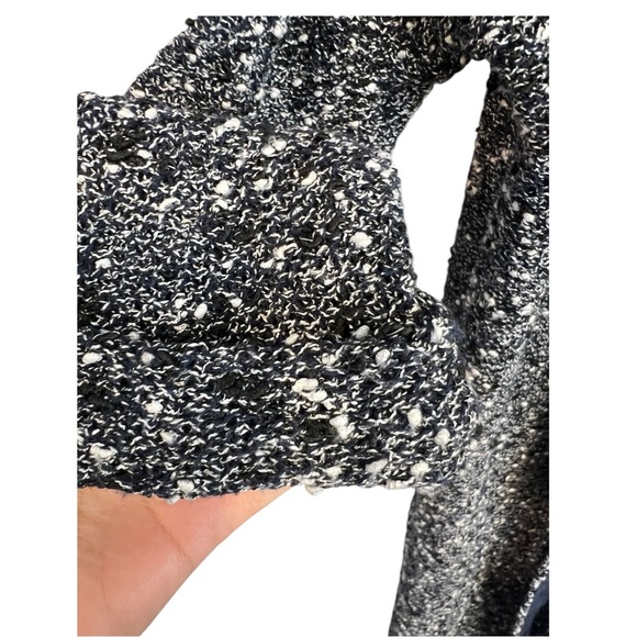 Anthropologie Dolan Longline Oak Duster Open Front Blue Cardigan - Picture 8 of 13